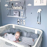 Plush Crocodile Kids Pillow & Crib Bumper