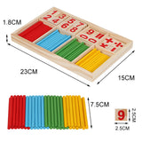 Montessori Wooden Math Learning Set