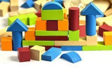 Early Learning Montessori Wooden Building Blocks Set
