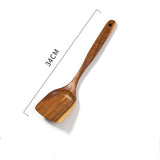 Solid Wood Spatula & Utensil Set