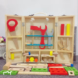 Wooden  Kids' Montessori Tool Box Set