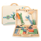 Wooden  Kids' Montessori Tool Box Set