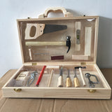 Wooden  Kids' Montessori Tool Box Set