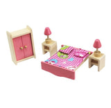 TinyHome - Wooden Dollhouse Furniture Set