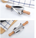 Stainless Steel Croissant Cutter Roller
