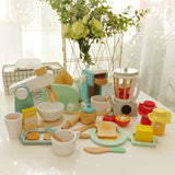 TinyChef Montessori - Wooden Play Kitchen Set