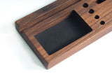 Solid Wood USB Charging Station & Desk Organizer