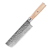 Damascus Pattern Steel Kitchen Knife Set