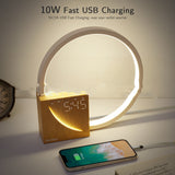 Bedside Lamp with Touch Control, Natural Sounds, and Alarm Clock