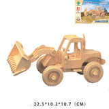 3D Wooden Puzzle - Fun Vehicle Collection