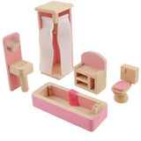 TinyHome - Wooden Dollhouse Furniture Set