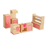 TinyHome - Wooden Dollhouse Furniture Set