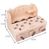 Montessori Wooden Bakery & Kitchen Playset
