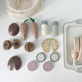 Wooden Family Kitchen Set