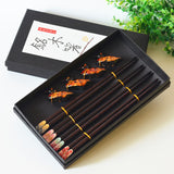 Japanese Wooden Chopsticks Gift Set