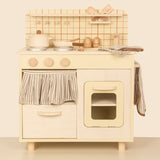 Montessori Wooden Bakery & Kitchen Playset