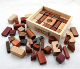 Montessori Wooden Block Assembly Set for Kids