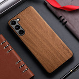 SAMSUNG - Interlaced Wood Pattern Grain Phone Case