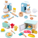 TinyChef Montessori - Wooden Play Kitchen Set