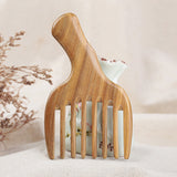 Serenity Sandalwood Hair Comb