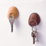 WalnutWood Adhesive Key Holder