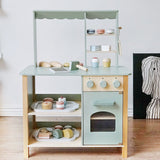 Montessori Wooden Bakery & Kitchen Playset