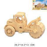 3D Wooden Puzzle - Fun Vehicle Collection