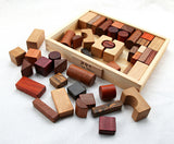 Montessori Wooden Block Assembly Set for Kids