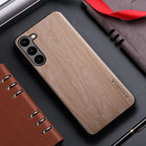 SAMSUNG - Interlaced Wood Pattern Grain Phone Case