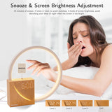 Bedside Lamp with Touch Control, Natural Sounds, and Alarm Clock