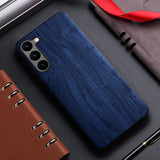 SAMSUNG - Interlaced Wood Pattern Grain Phone Case