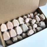 Montessori Wooden Stone Stacking Blocks