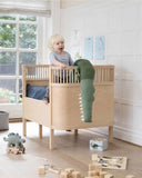 Plush Crocodile Kids Pillow & Crib Bumper