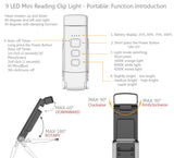 Mini Portable Eye-Caring Reading Light