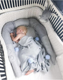 Plush Crocodile Kids Pillow & Crib Bumper