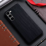SAMSUNG - Interlaced Wood Pattern Grain Phone Case