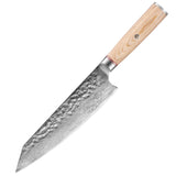 Damascus Pattern Steel Kitchen Knife Set